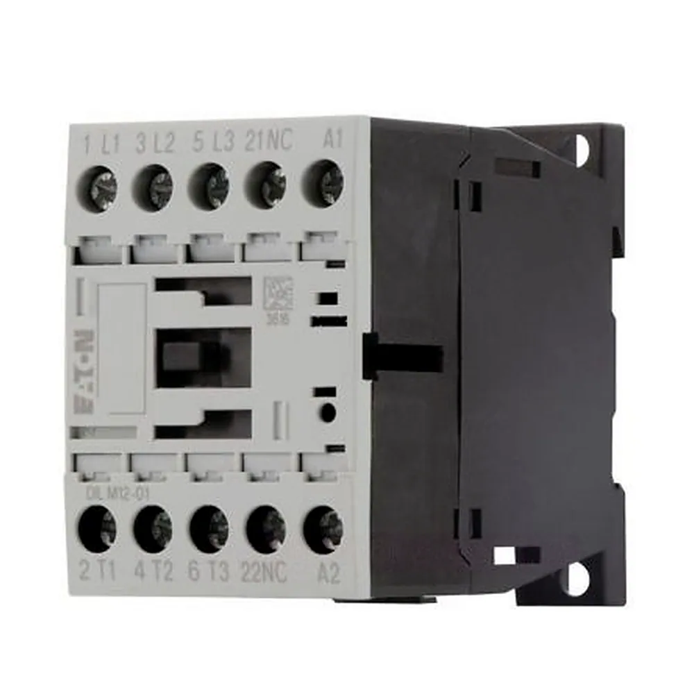 Пускач DILM12-01(230V50HZ,240V60HZ), 12А 3,5-5,5кВт 1з, Eaton (Moeller)