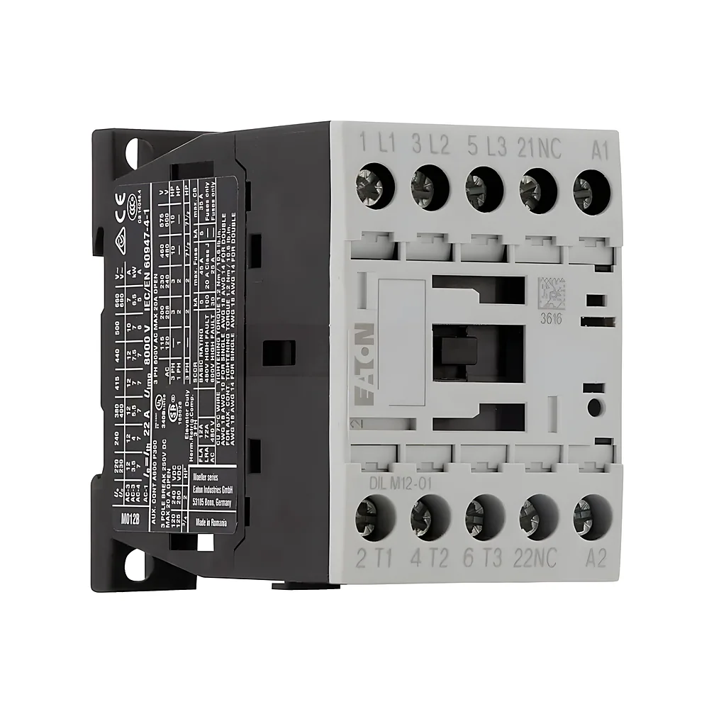 Пускач DILM12-01 230 В AC 12 А 3,5-5,5 кВт 1NC Eaton 276865