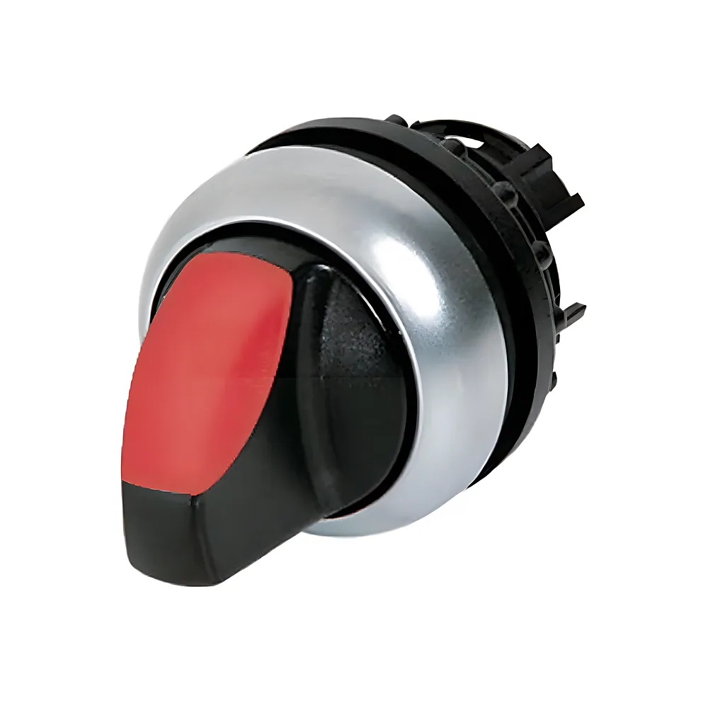 Перемикач керування з підсвіткою M22-WRLK-R 2 положення червоний Eaton 216825