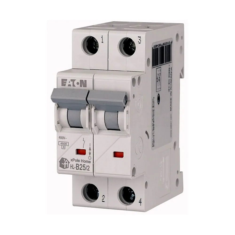 Автоматичний вимикач Eaton HL-B25/2 xPole Home 2P 25A 4,5kA 194763