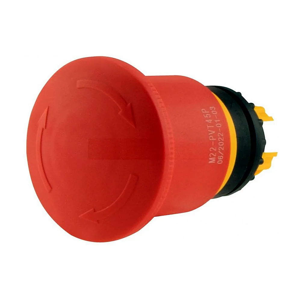 Елемент передній для грибовидної кнопки Eaton M22-PVT45P 121462