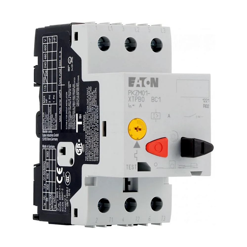Автоматичний вимикач Eaton PKZM01-4 4A 0,75-1,5кВт 278482