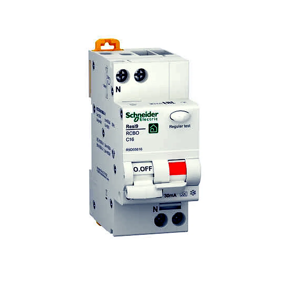 Диференціальний автомат Schneider Electric RESI9 6kA 1P+N 16A C 30мА A R9D55616