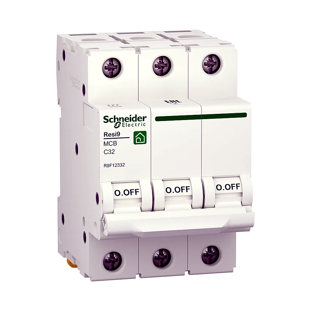 Автоматичний вимикач Schneider Electric Resi9 R9F12332 3P 32A 6kA C