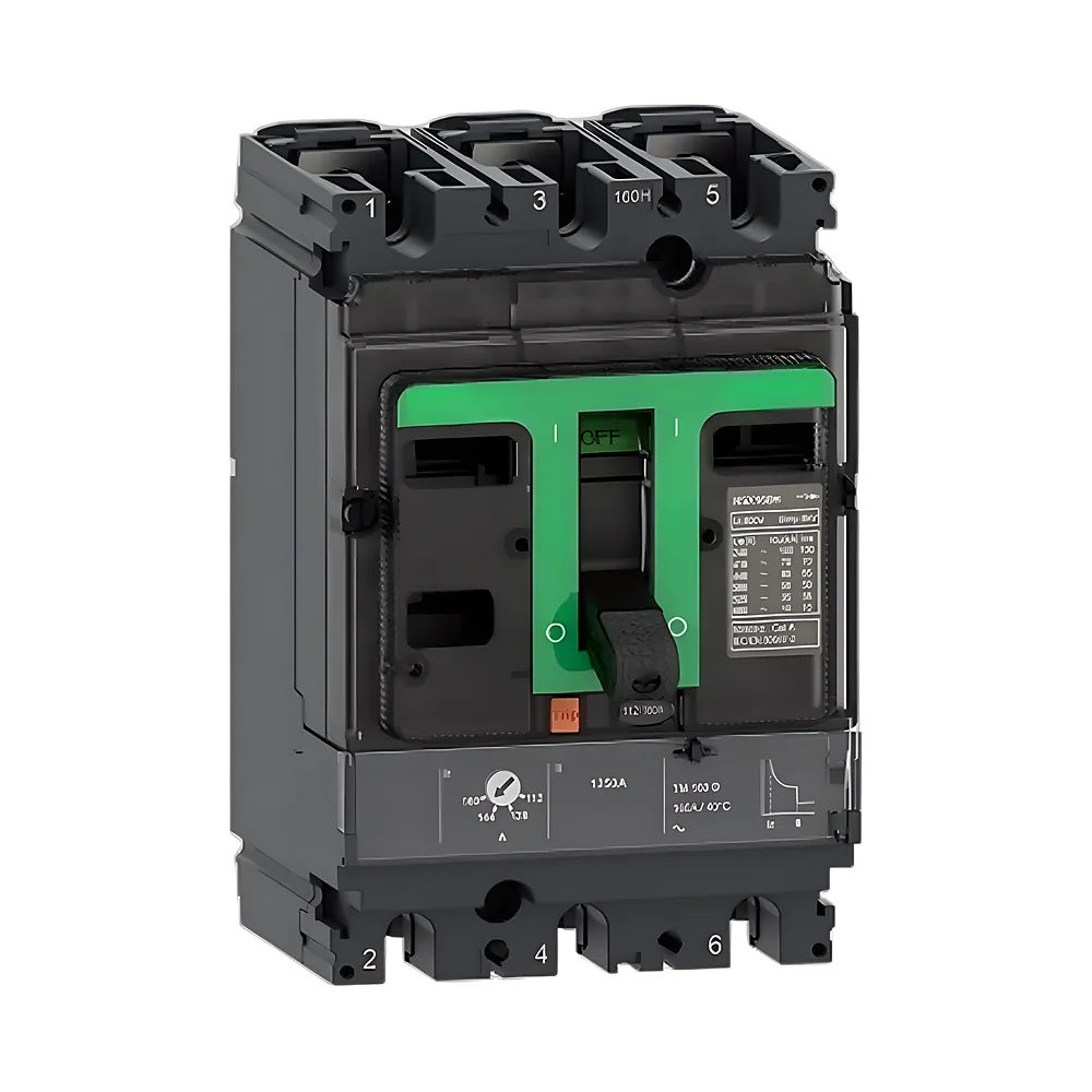 Автоматичний вимикач NSX100F 3P3T 100 А 36 кА TMD Schneider Electric C10F3TM100