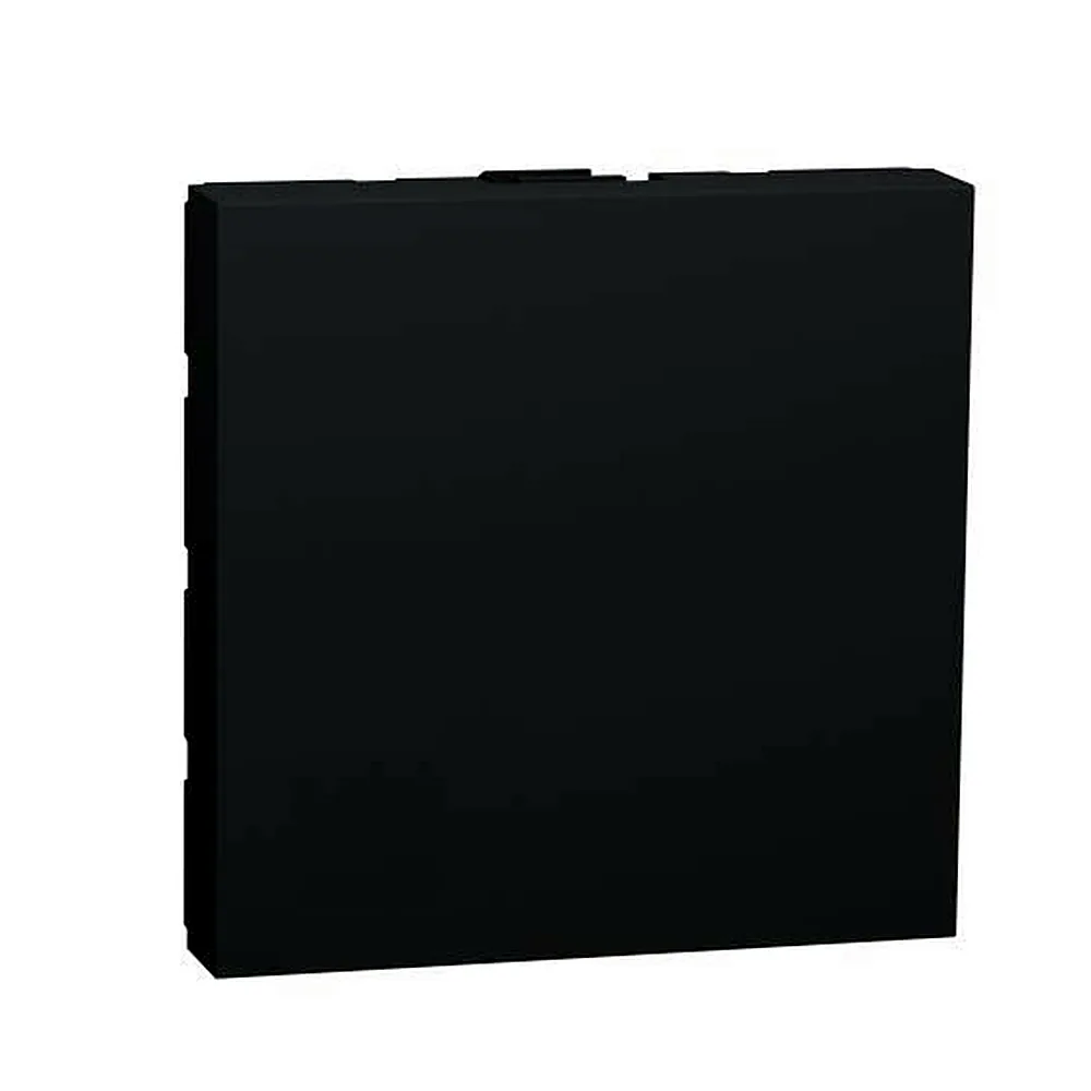 Заглушка Schneider Electric Unica New 45x45 мм антрацит NU986654