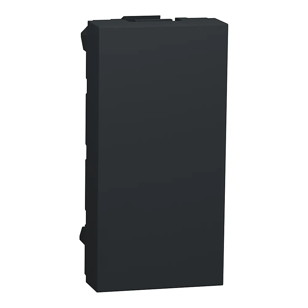 Заглушка Unica New 1 модуль антрацит Schneider Electric NU986554