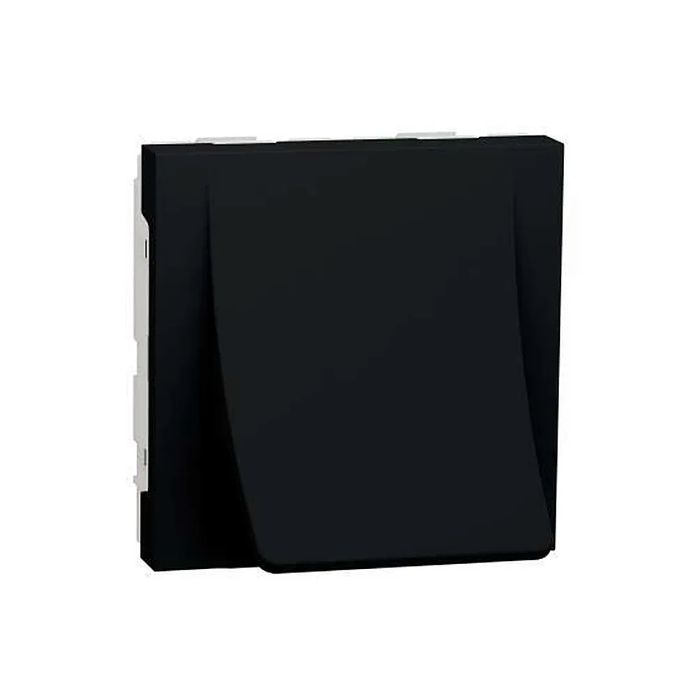 Вивід кабелю Schneider Electric Unica New 16А 2 модулі антрацит NU386254