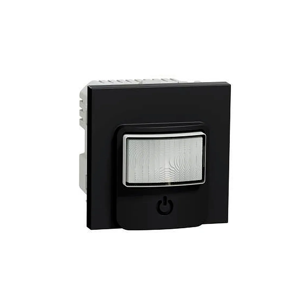 Датчик руху з вимикачем Schneider Electric Unica New NU352554 10A антрацит