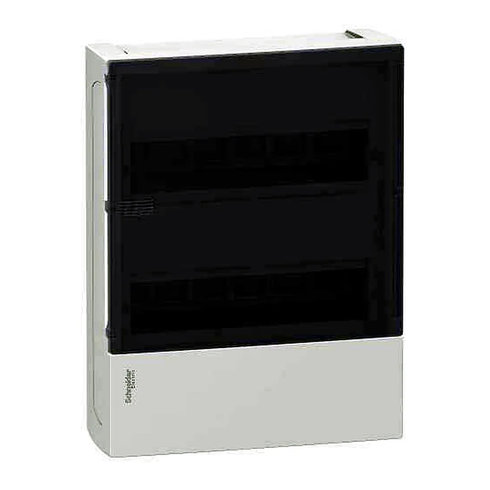 Щит модульний Schneider Electric Mini Pragma навісний 2ряд 24 мод IP40 димчаті двері MIP12212T