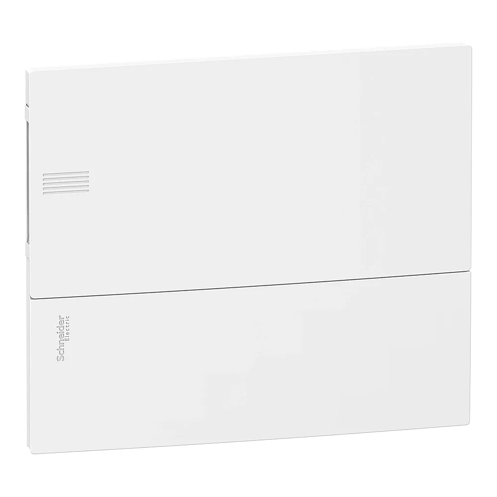 Модульний щит Mini Pragma 1 ряди 12 модулів вбудований білі двері Schneider Electric MIP22112