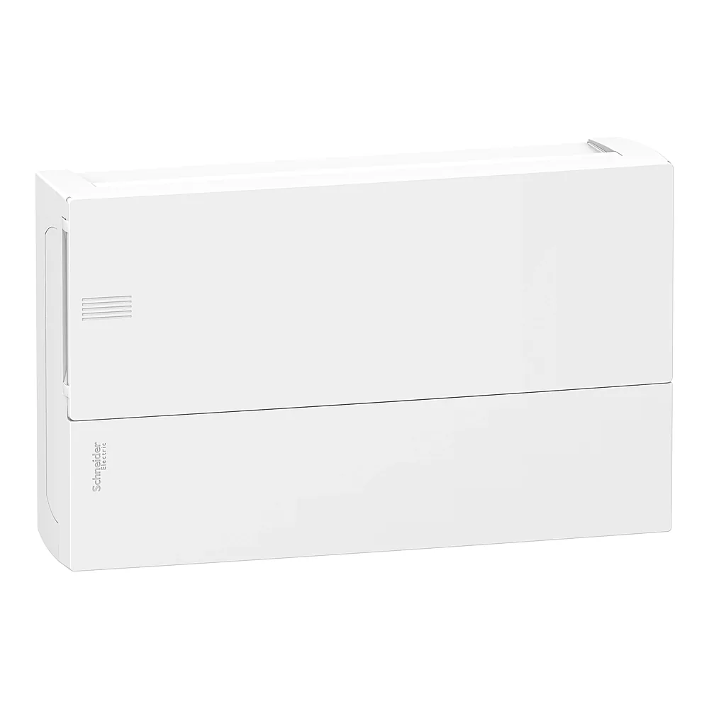 Модульний щит Resi9 MP 2 шини 1 ряд 18 модулів білі двері Schneider Electric MIP12118