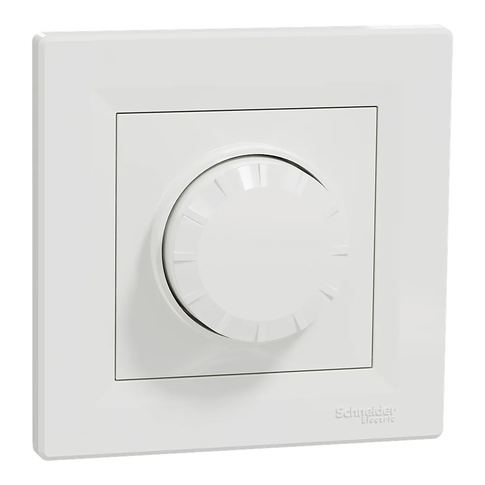 Димер Asfora RC 3-370 Вт білий поворотний Schneider Electric EPH6800121