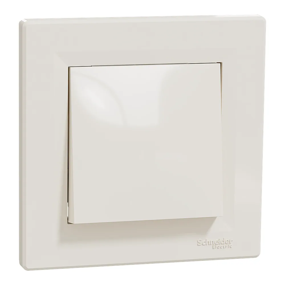 Перемикач Asfora перехресний 1-клавішний кремовий Schneider Electric EPH0500123