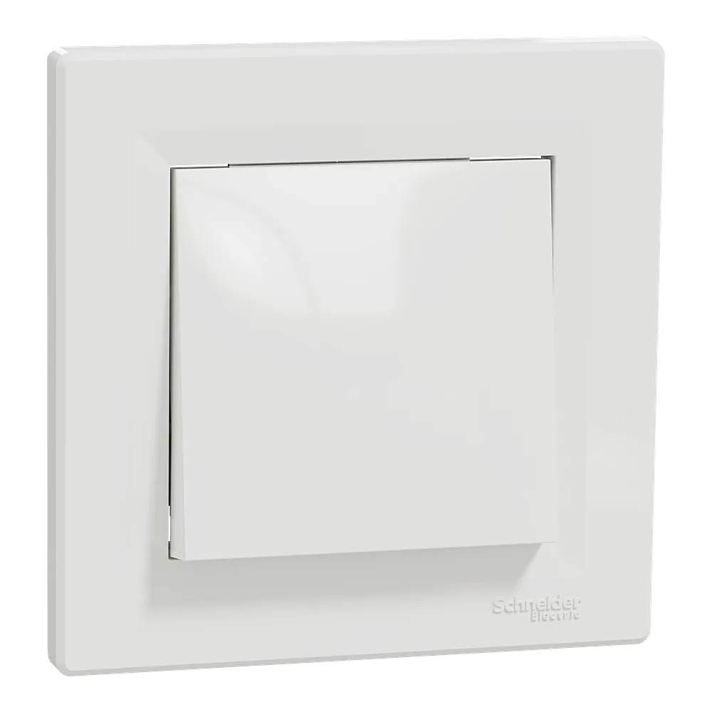 Вимикач Asfora 1-клавішний білий Schneider Electric EPH0100121