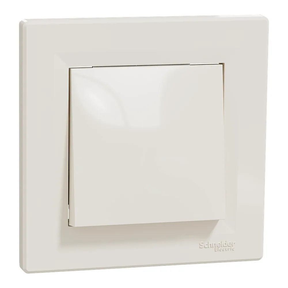 Вимикач Asfora 1-клавішний кремовий Schneider Electric EPH0100123