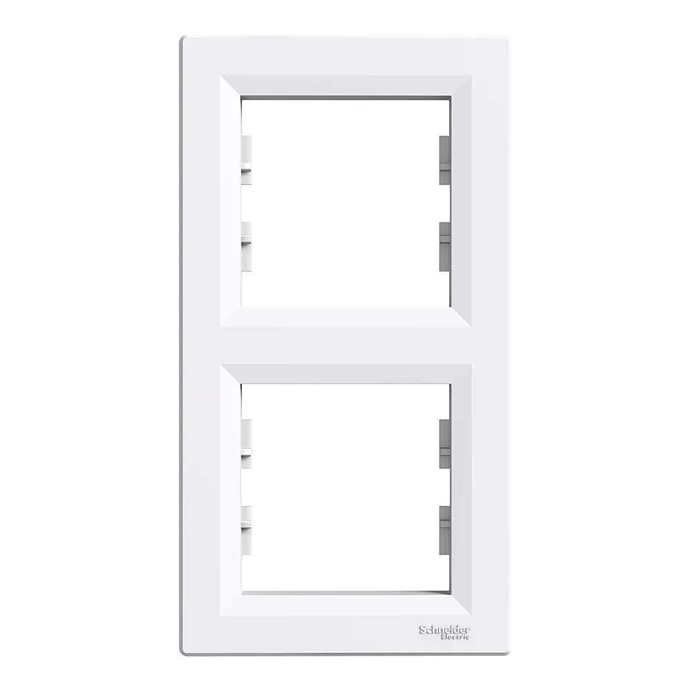 Рамка Asfora 2-постова вертикальна біла Schneider Electric EPH5810221