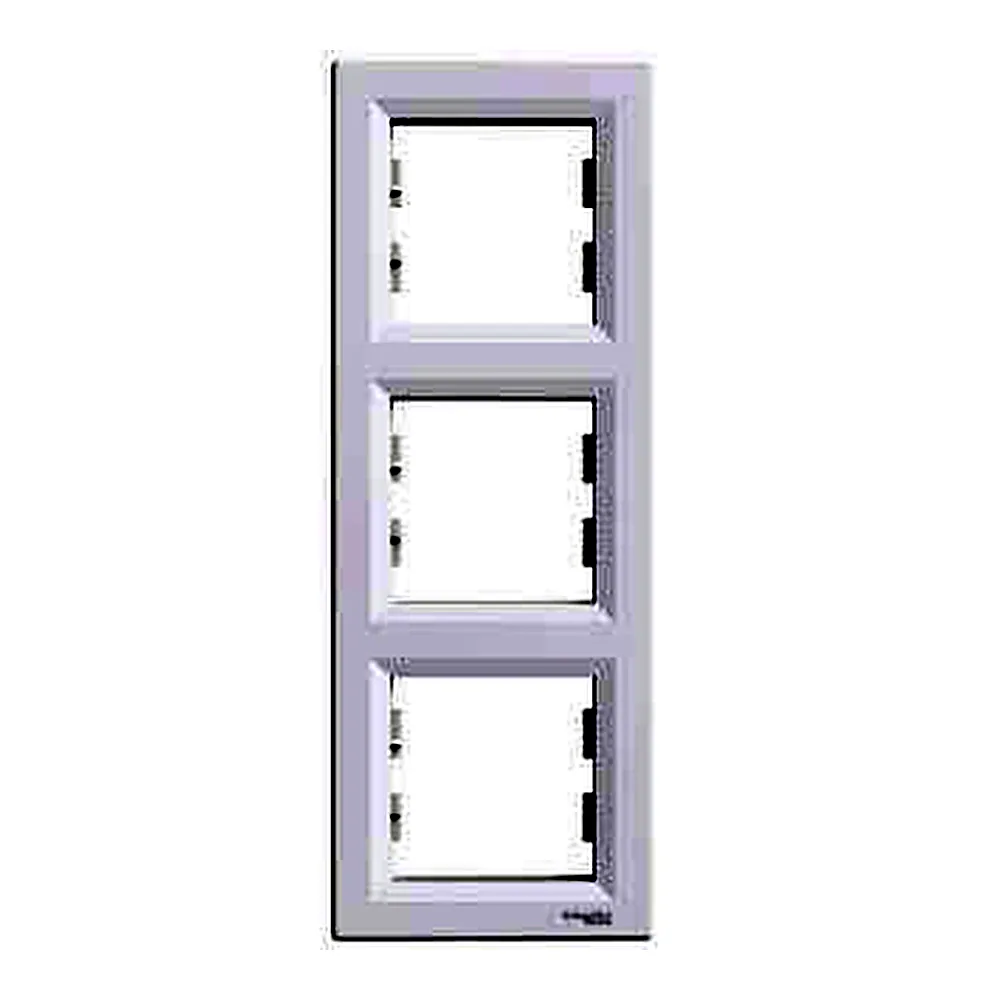Рамка Schneider Electric Asfora вертикальна 3-постова біла EPH5810321