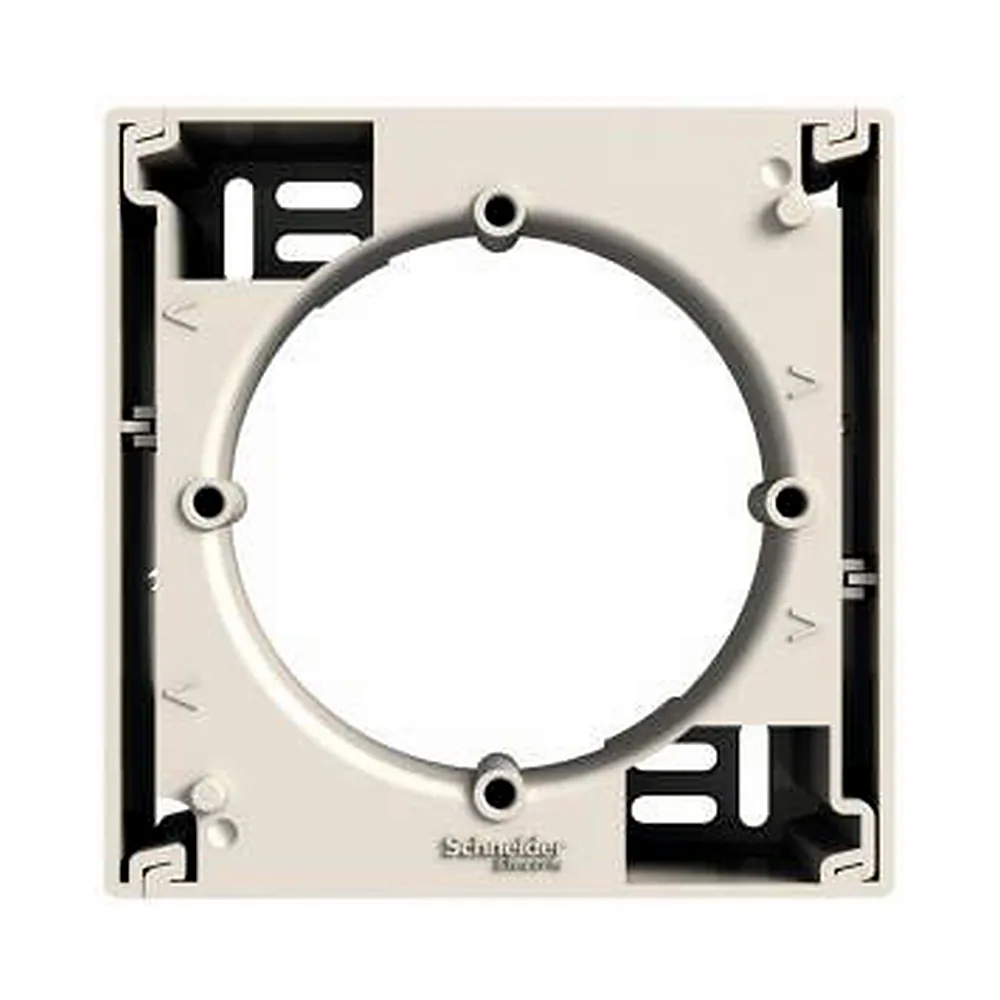 Коробка Schneider Electric Asfora EPH6100123 для зовнішнього монтажу кремова EPH6100123