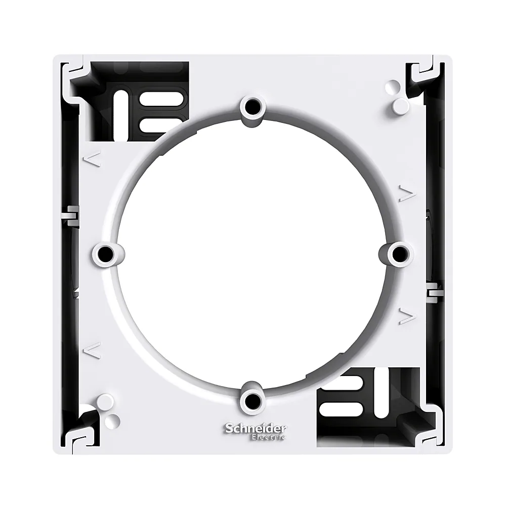 Коробка для зовнішнього монтажу Schneider Electric Asfora біла EPH6100121