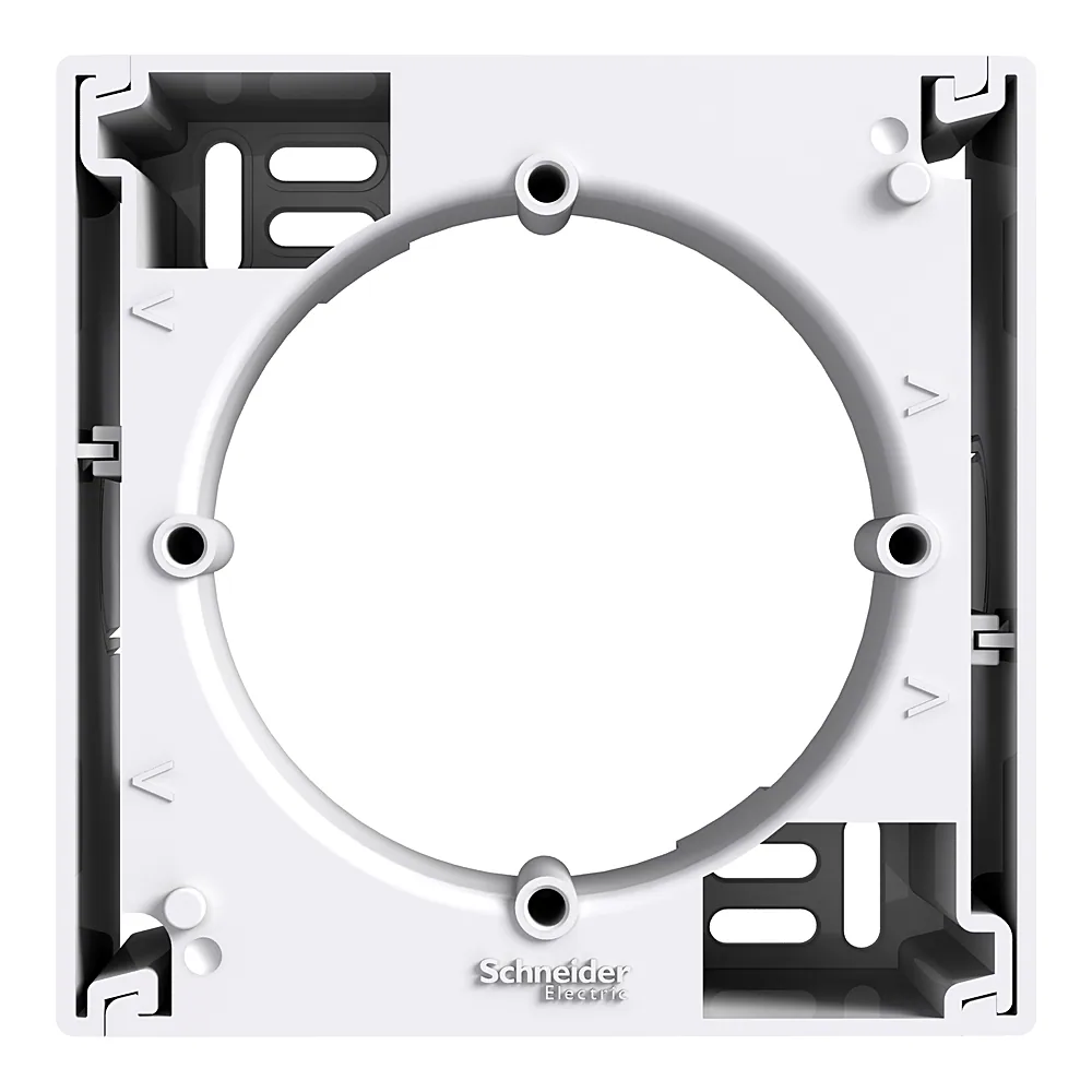 Монтажна коробка для зовнішнього встановлення Asfora біла Schneider Electric EPH6100121