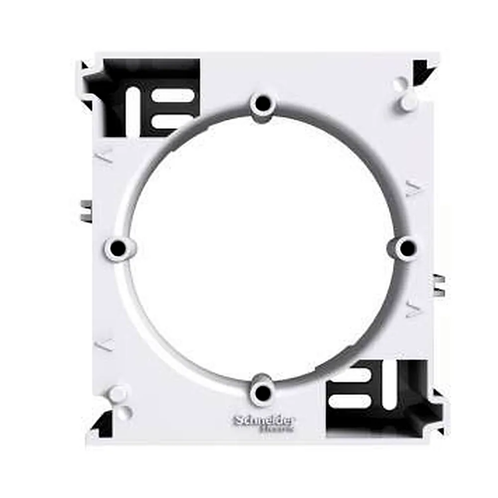 Коробка Schneider Electric Asfora зовнішнього монтажу біла EPH6100221