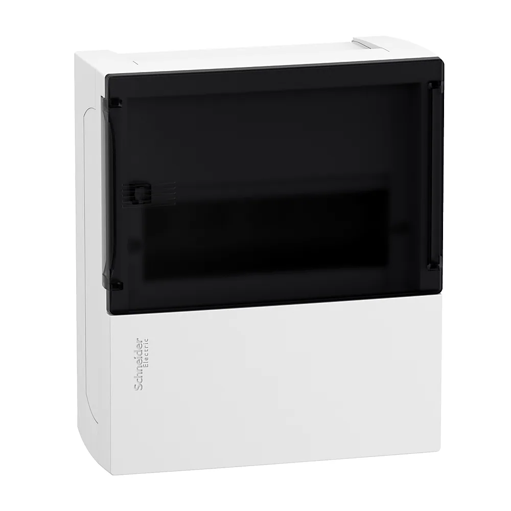 Щит Schneider Electric Resi9 MP 8 мод. прозорі двері MIP12108S