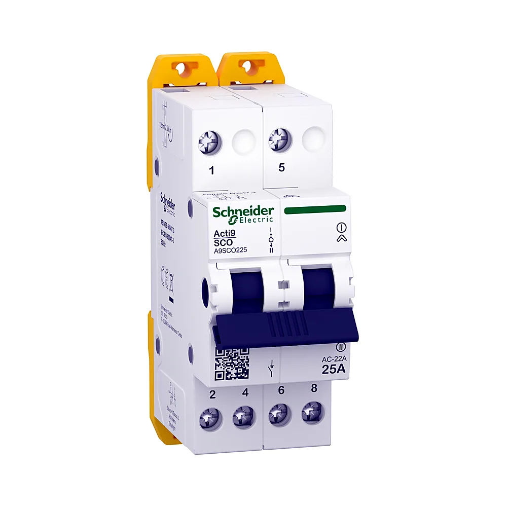 Перемикач Schneider Electric Acti9 iSSW 2P 25A 400/415V A9SCO225
