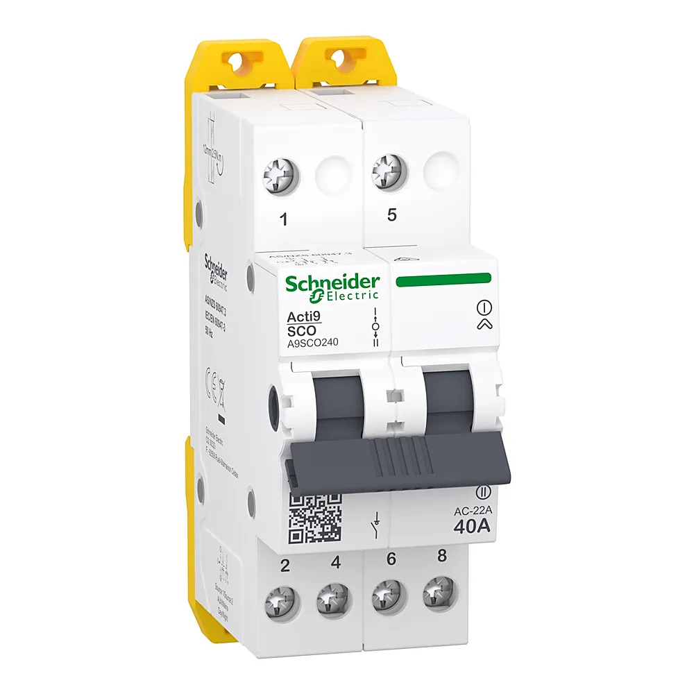 Перемикач навантаження Acti9 iSSW 2P 40 А 400/415 В Schneider Electric A9SCO240