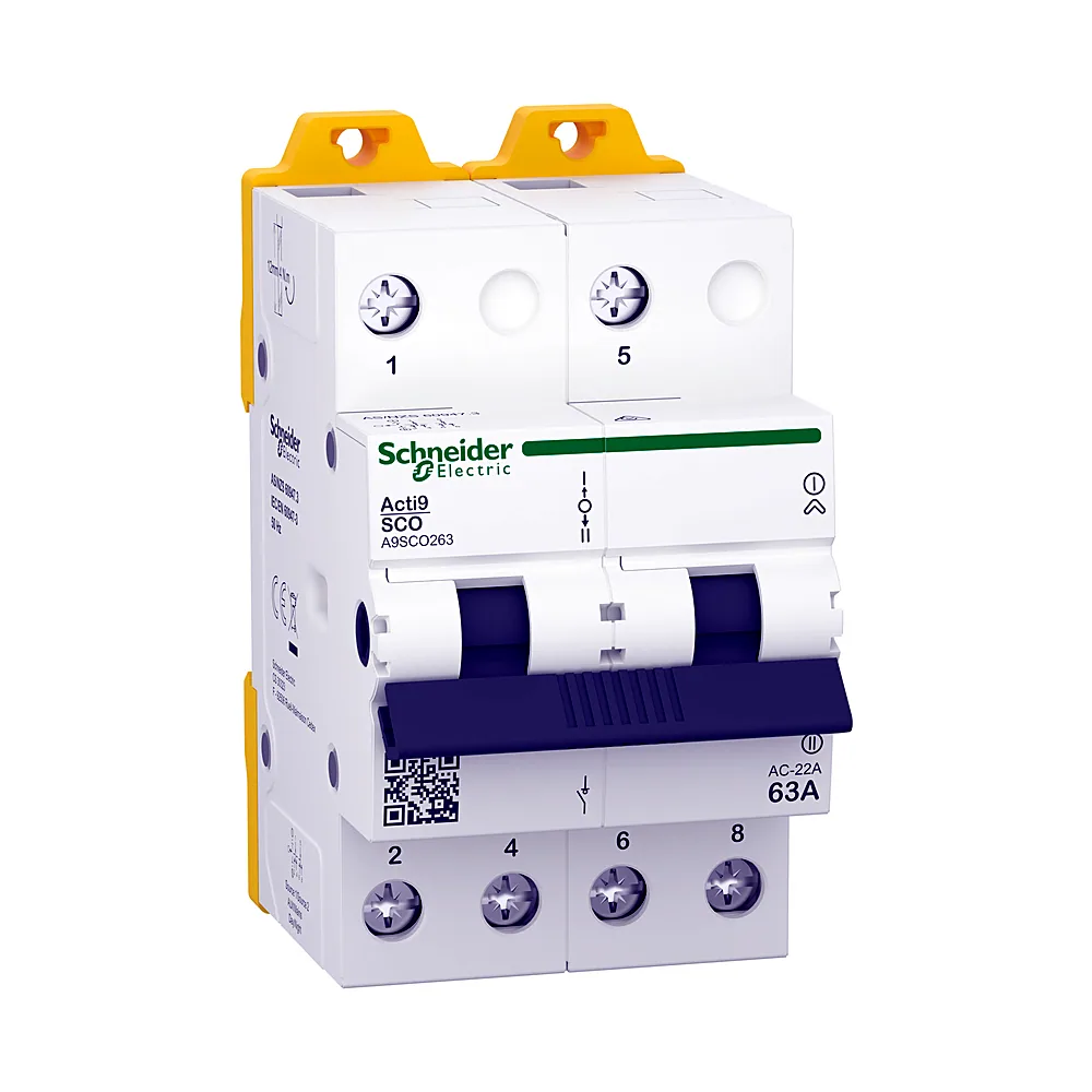 Перемикач навантаження Schneider Electric Acti9 iSSW 2P 63A 400/415В A9SCO263