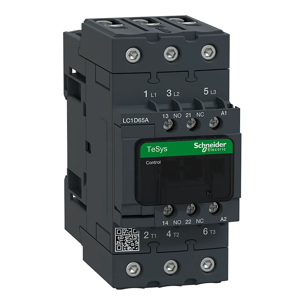 Контактор TeSys D 65 А 30 кВт AC 220 В Schneider Electric LC1D65AM7