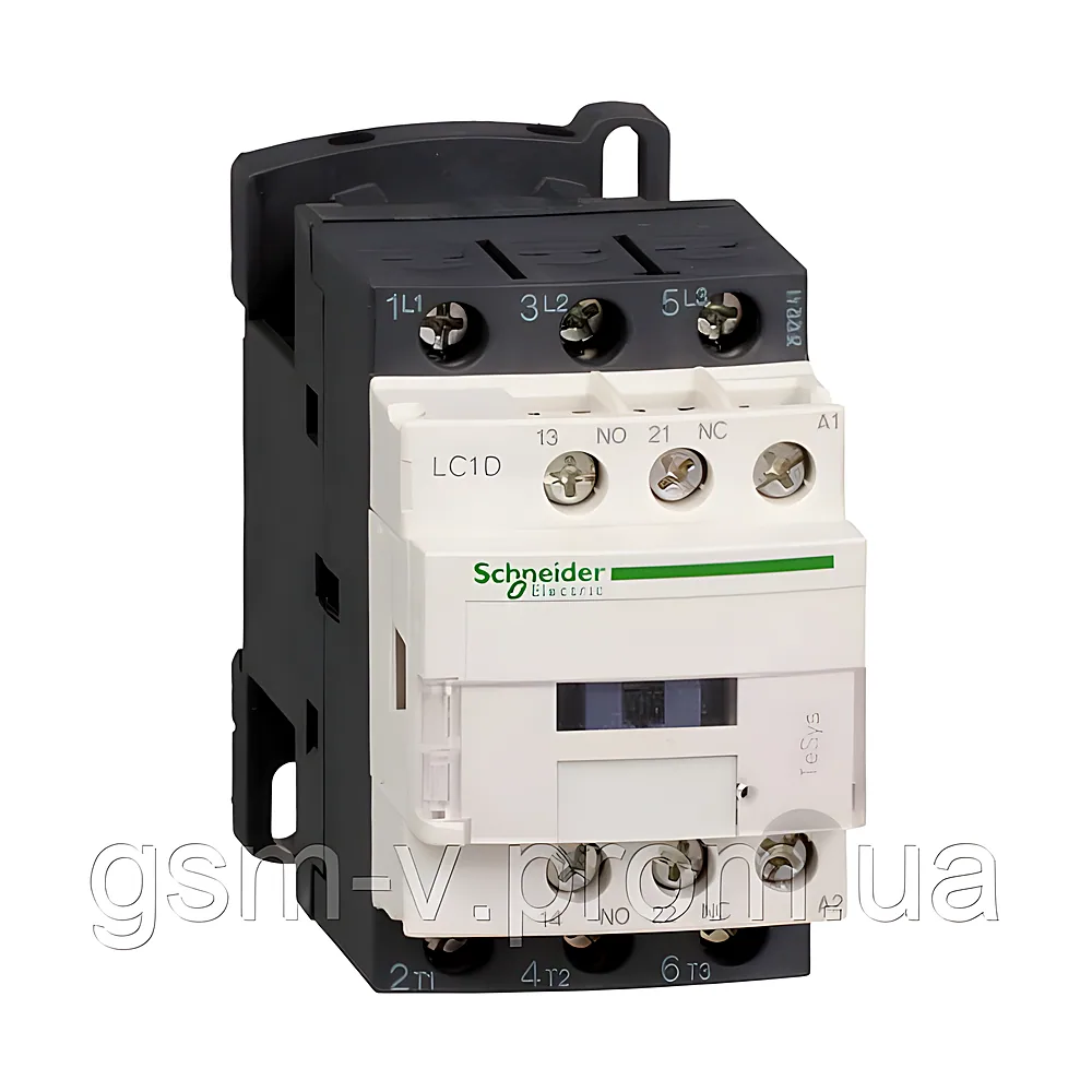 Контактор Schneider Electric TeSys D LC1D40AP7 40A 230V AC 1НЗ+1НО