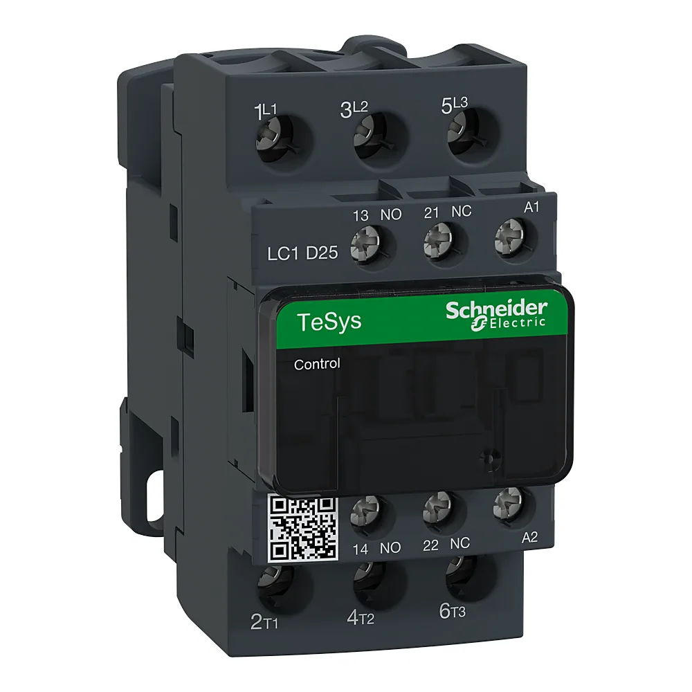 Контактор 25 А AC 24 В Schneider Electric LC1D25B7