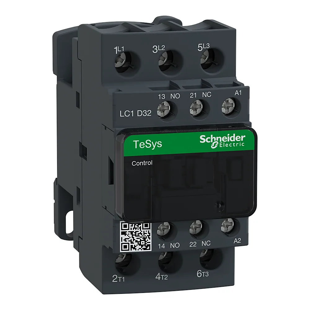 Контактор TeSys D 32 А 24 В AC 1NC+1NO Schneider Electric LC1D32B7