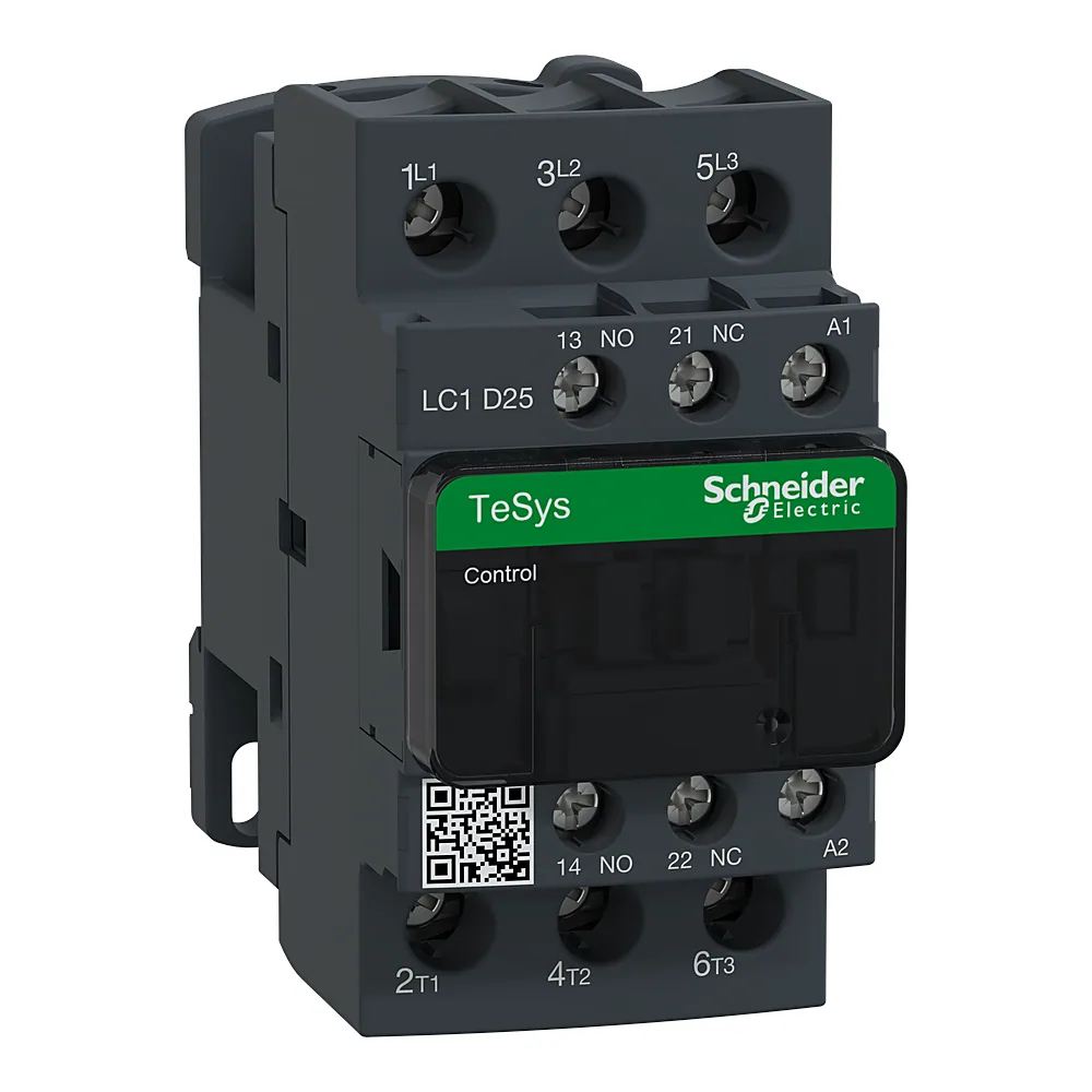 Контактор TeSys D 25 А 1NC+1NO AC 380 В Schneider Electric LC1D25Q7
