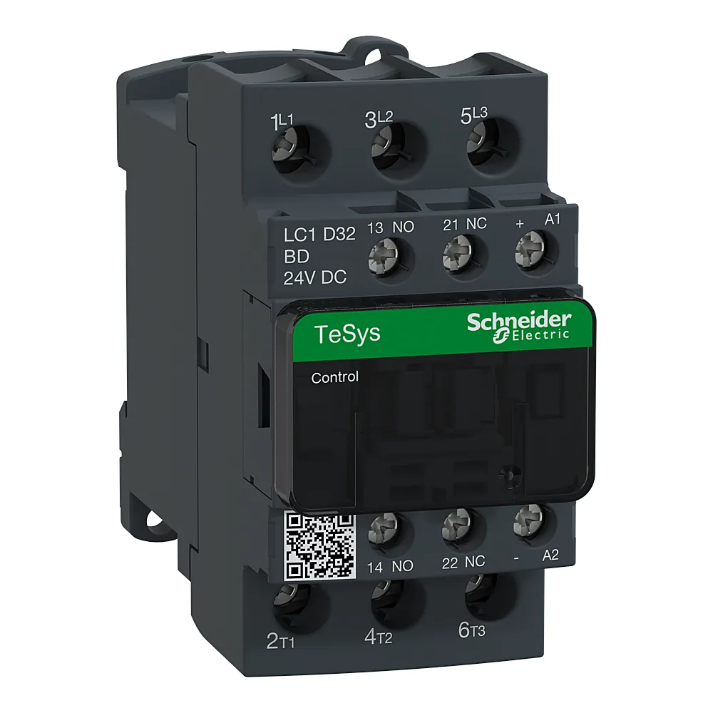 Контактор TeSys D 32 А 1NC+1NO DC 24 В Schneider Electric LC1D32BD