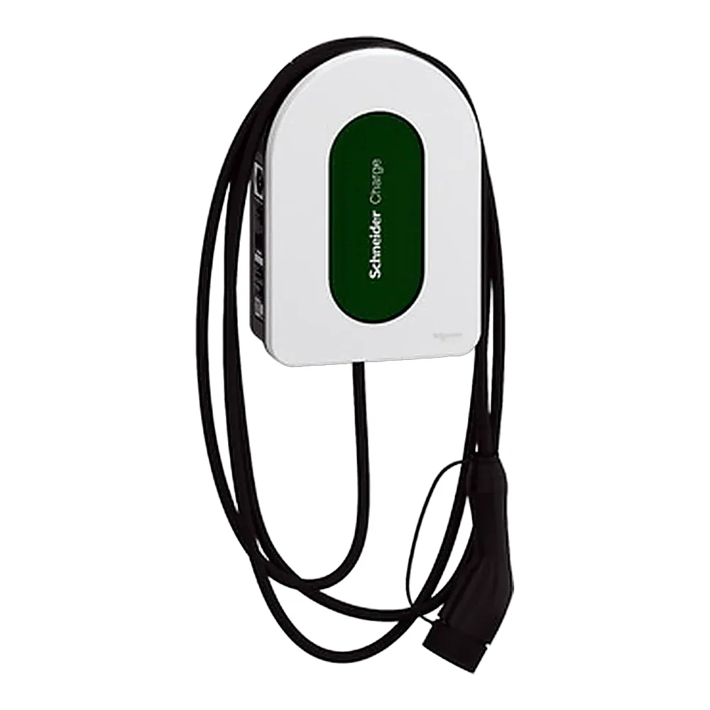 Зарядна станція Schneider Charge 7,4 кВт 1P+N з вбудованим кабелем T2 5 модулів Schneider Electric EVH5A07N2C5
