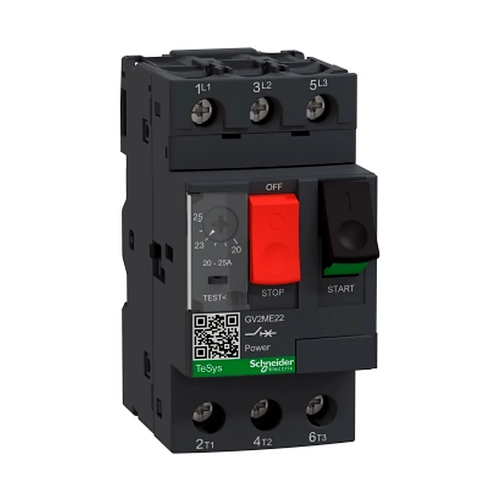 Автоматичний вимикач захисту двигуна Schneider Electric GV2ME22 20-25A 11kW
