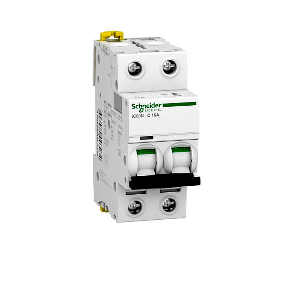 Автоматичний вимикач Schneider Electric iC60N 2P 16A C 6кА A9F79216