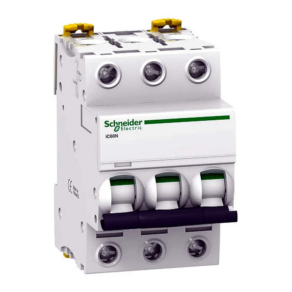Автоматичний вимикач Schneider Electric iC60N 3P 10A C 6кА A9F79310