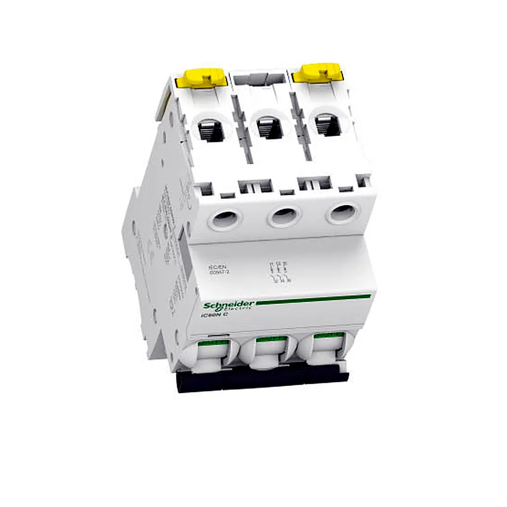 Автоматичний вимикач Schneider Electric iC60N 3P 20A C 6кА A9F79320