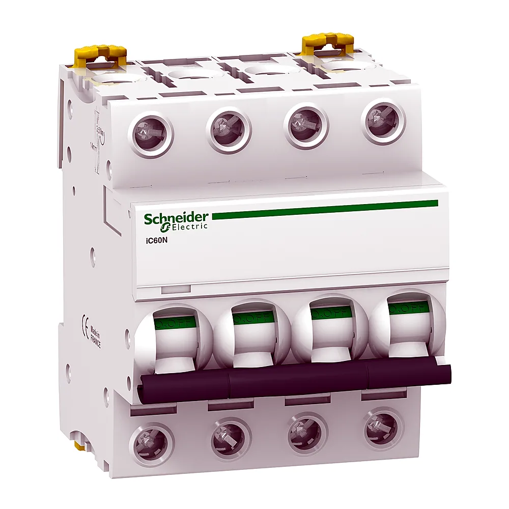 Автоматичний вимикач Schneider Electric iC60N 4P 32A C 6кА A9F79432