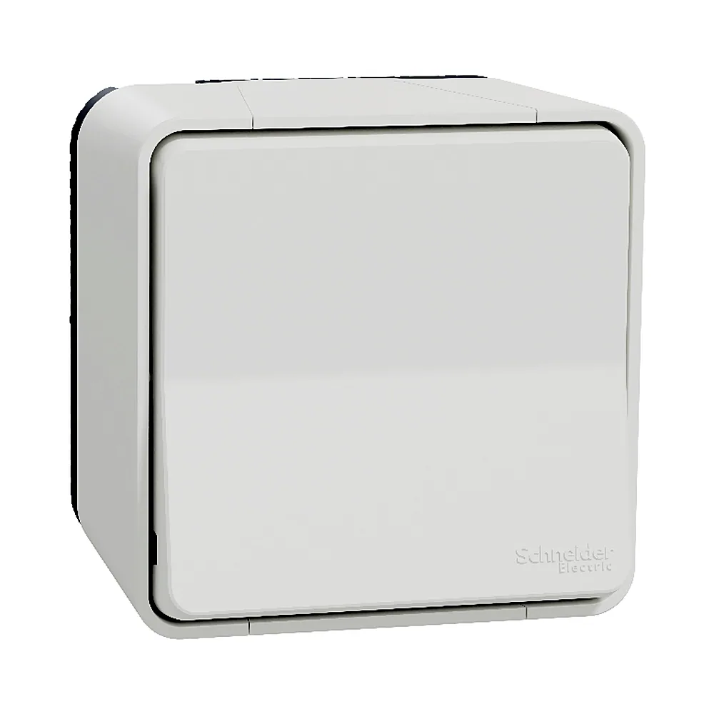 Перемикач 1-клавішний у зборі Mureva S сх.6 білий IP55 Schneider Electric MUR39021