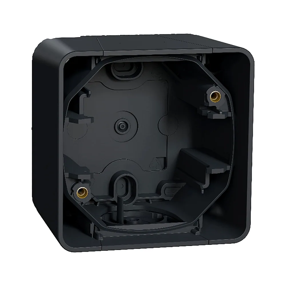 Бокс Schneider Electric Mureva Styl IP55 1-ний чорний MUR37911
