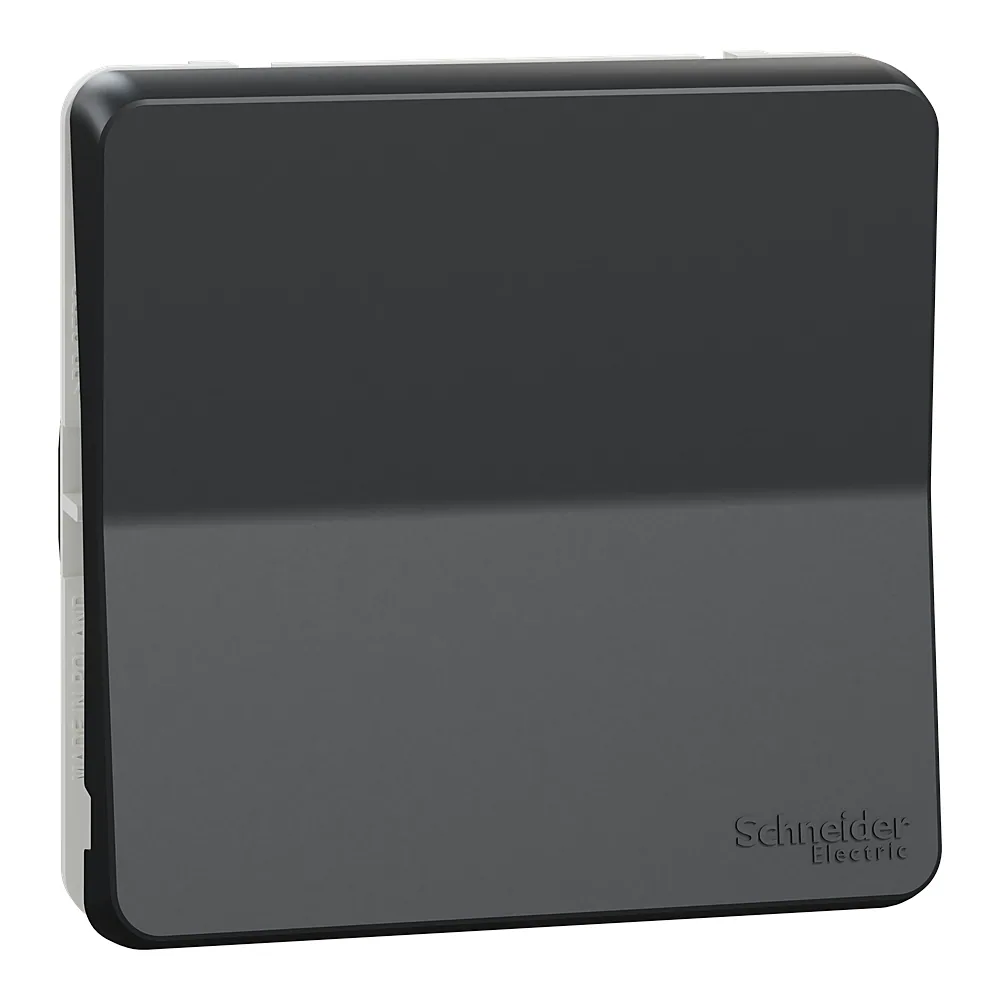 Механізм вимикача кнопкового 1-клавішний чорний IP55 Schneider Electric MUR35027