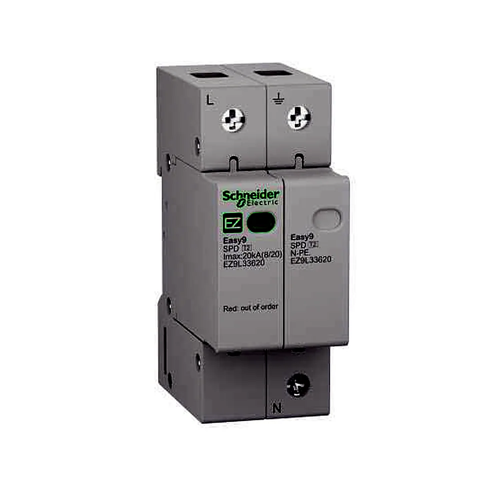 Обмежувач імпульсних перенапруг Schneider Electric Easy9 EZ9 1Р+N In=10kA Up=1.3kB Im=20kA EZ9L33620