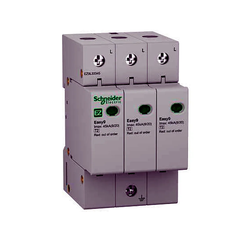 Обмежувач імпульсних перенапруг Schneider Electric Easy9 EZ9 3Р In=20kA Up=1.3kB Im=45kA EZ9L33345