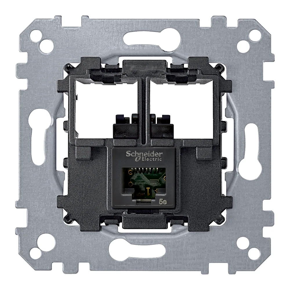Механізм одинарної комп. розетки RJ45, cat5, UTP