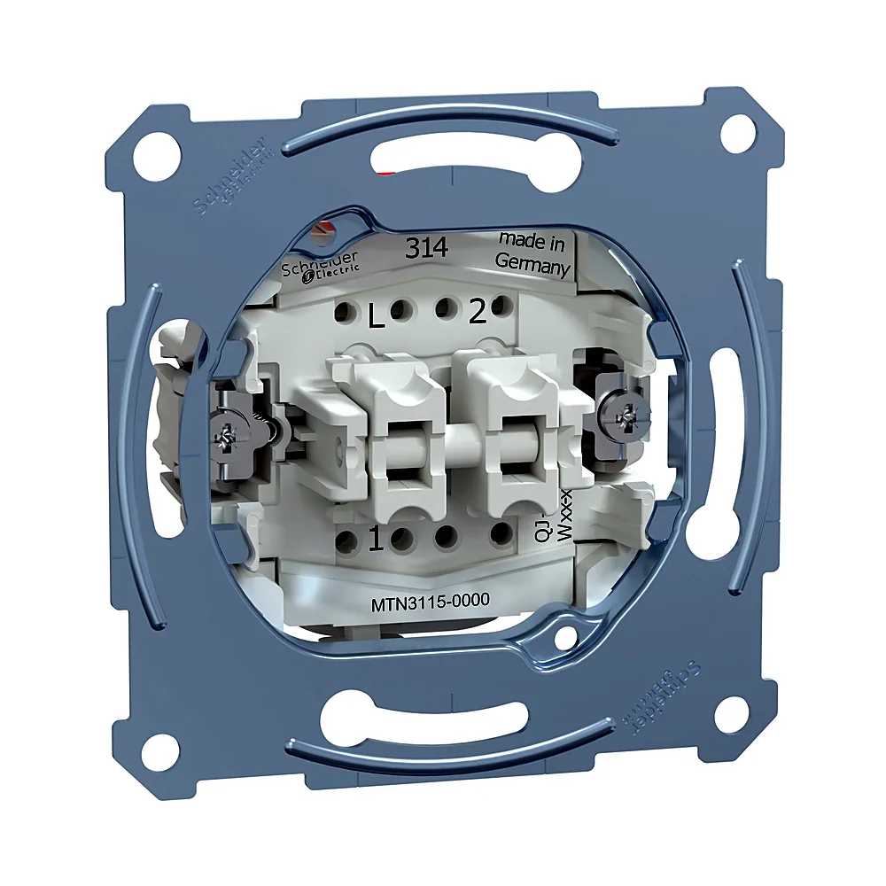 Механізм вимикача Schneider Electric 2-клавішний MTN3115-0000