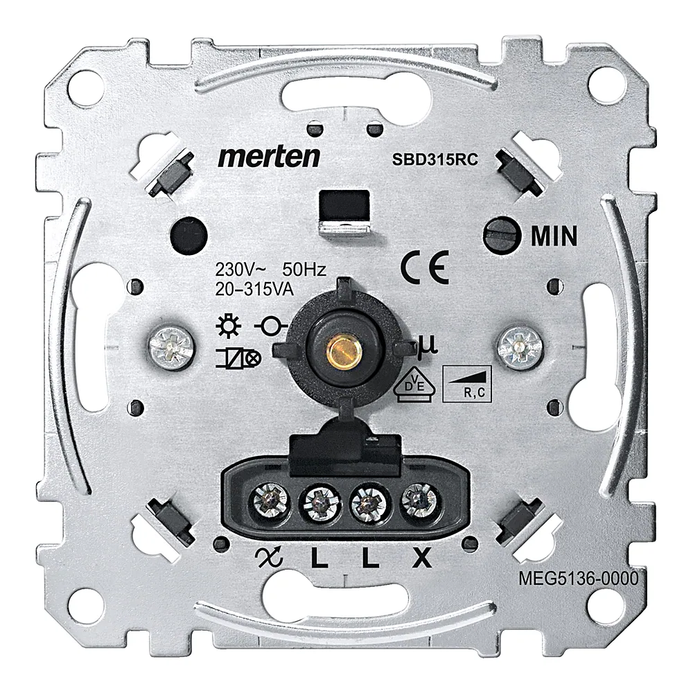 Димер для ємнісного навантаження 315 Вт Merten Schneider Electric MEG5136-0000